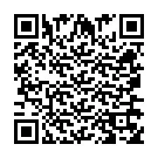 QR-code voor telefoonnummer +260763558284