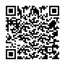 Código QR para número de teléfono +260763558287