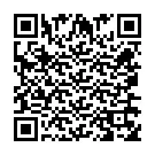 Codice QR per il numero di telefono +260763558289