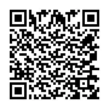 Codice QR per il numero di telefono +260763558319