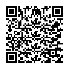 QR-code voor telefoonnummer +260763558384