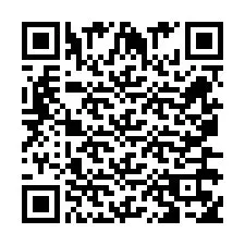 QR-code voor telefoonnummer +260763558391