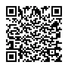 Código QR para número de telefone +260763558404