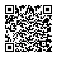 QR Code pour le numéro de téléphone +260763558418