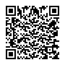 QR kód a telefonszámhoz +260763558499