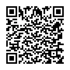 Código QR para número de telefone +260763558515