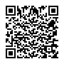 Código QR para número de telefone +260763558543