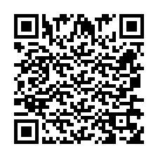 Código QR para número de teléfono +260763558545