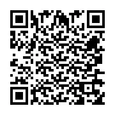 QR-code voor telefoonnummer +260763558567