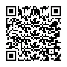 QR Code pour le numéro de téléphone +260763558584