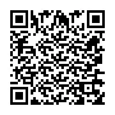 Codice QR per il numero di telefono +260763558595