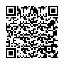 Código QR para número de telefone +260763558605