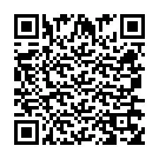 Código QR para número de telefone +260763558608