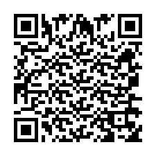 Código QR para número de teléfono +260763558610