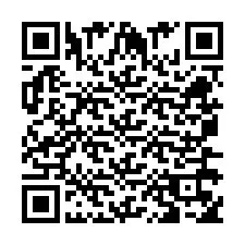 QR kód a telefonszámhoz +260763558618