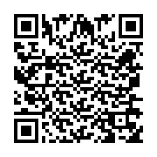 Codice QR per il numero di telefono +260763558619