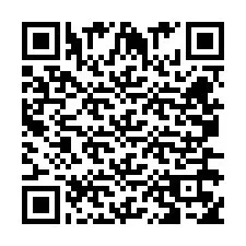 QR Code pour le numéro de téléphone +260763558636