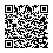 Código QR para número de teléfono +260763558646