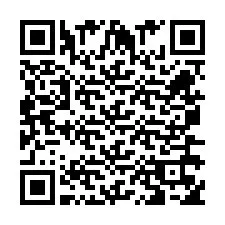 QR-koodi puhelinnumerolle +260763558649