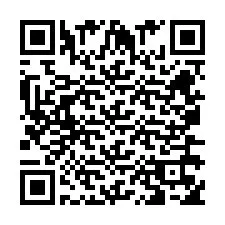 QR-code voor telefoonnummer +260763558692