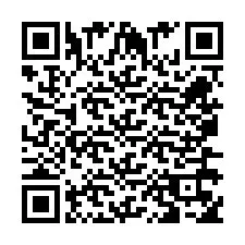 QR-code voor telefoonnummer +260763558699