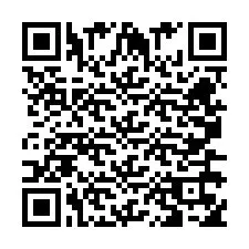 Código QR para número de teléfono +260763558736