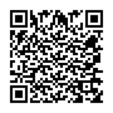 Código QR para número de teléfono +260763558743