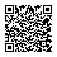 QR kód a telefonszámhoz +260763558785