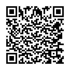 QR-code voor telefoonnummer +260763558796