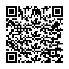 Codice QR per il numero di telefono +260763558819