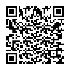 Codice QR per il numero di telefono +260763558829