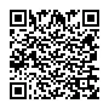 Codice QR per il numero di telefono +260763558842