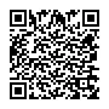 Codice QR per il numero di telefono +260763558846