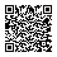 QR Code pour le numéro de téléphone +260763558886