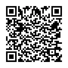 Codice QR per il numero di telefono +260763558887