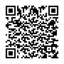 QR kód a telefonszámhoz +260763558898