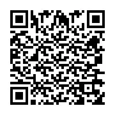 Código QR para número de teléfono +260763558906