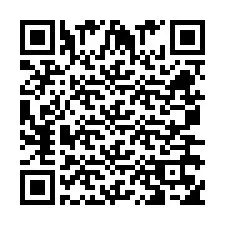 QR Code pour le numéro de téléphone +260763558908