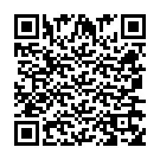 QR Code pour le numéro de téléphone +260763558918