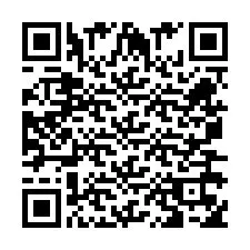 QR kód a telefonszámhoz +260763558919