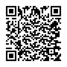 Código QR para número de teléfono +260763558939