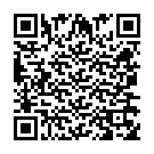 Codice QR per il numero di telefono +260763558958