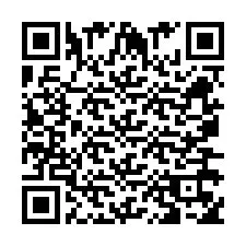 Código QR para número de teléfono +260763558980