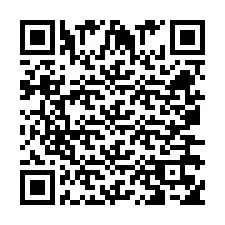 Código QR para número de teléfono +260763558994