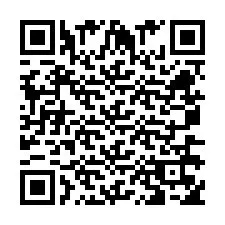 QR Code สำหรับหมายเลขโทรศัพท์ +260763559008