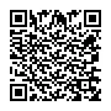 Código QR para número de teléfono +260763559009