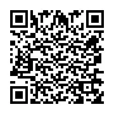 QR-koodi puhelinnumerolle +260763559049