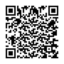 QR-code voor telefoonnummer +260763559089