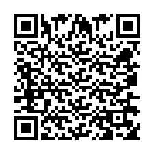 Código QR para número de telefone +260763559188