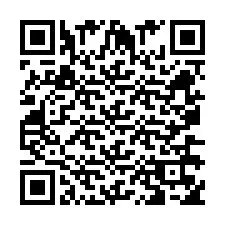 QR Code pour le numéro de téléphone +260763559190